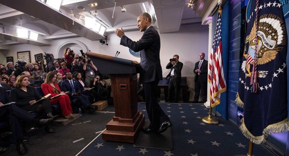 Obama's final White House press conference, Jan 18, 2017